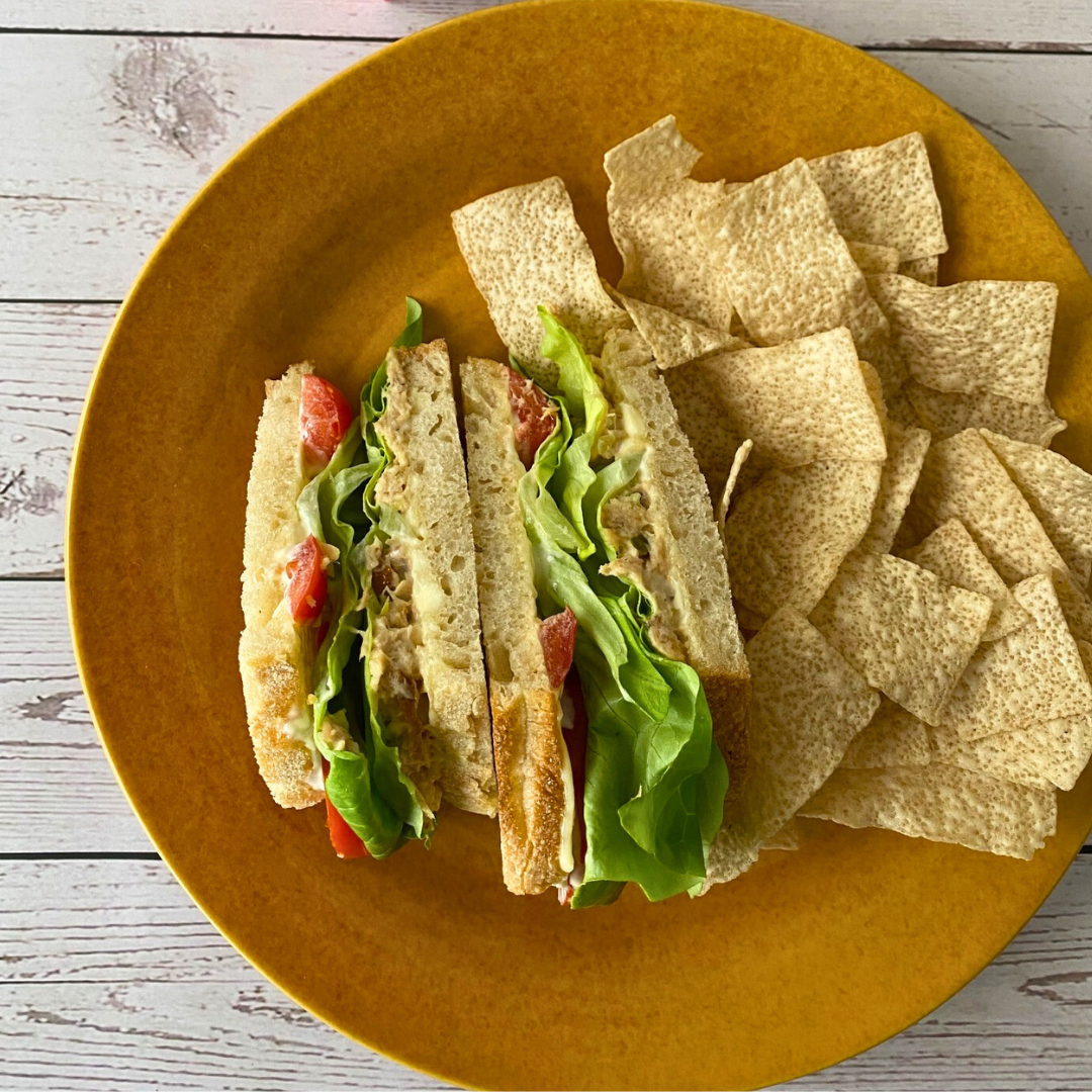 Classic Tuna Sandwich + Fonio Chips