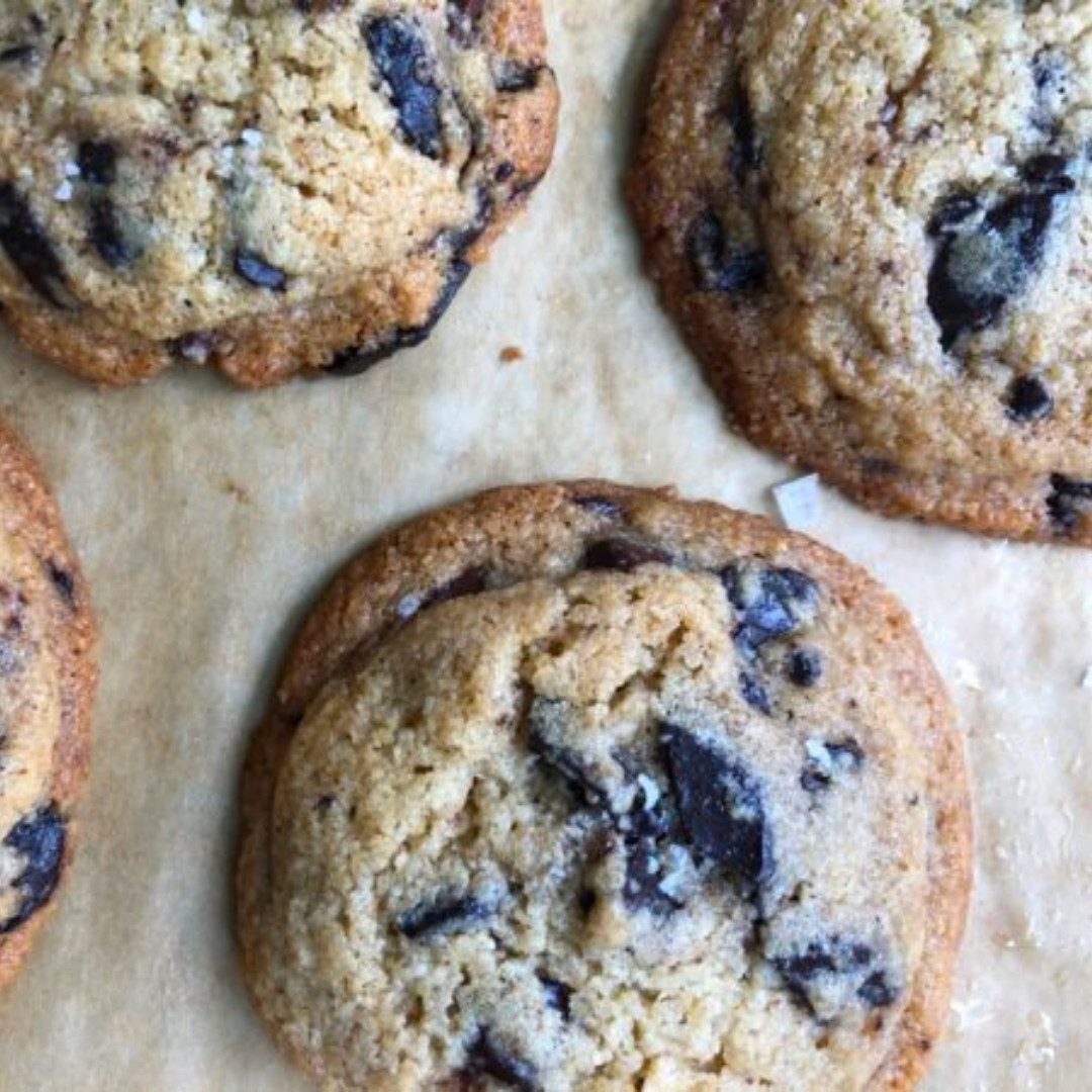 Fonio Brown Butter Tahini Cookies