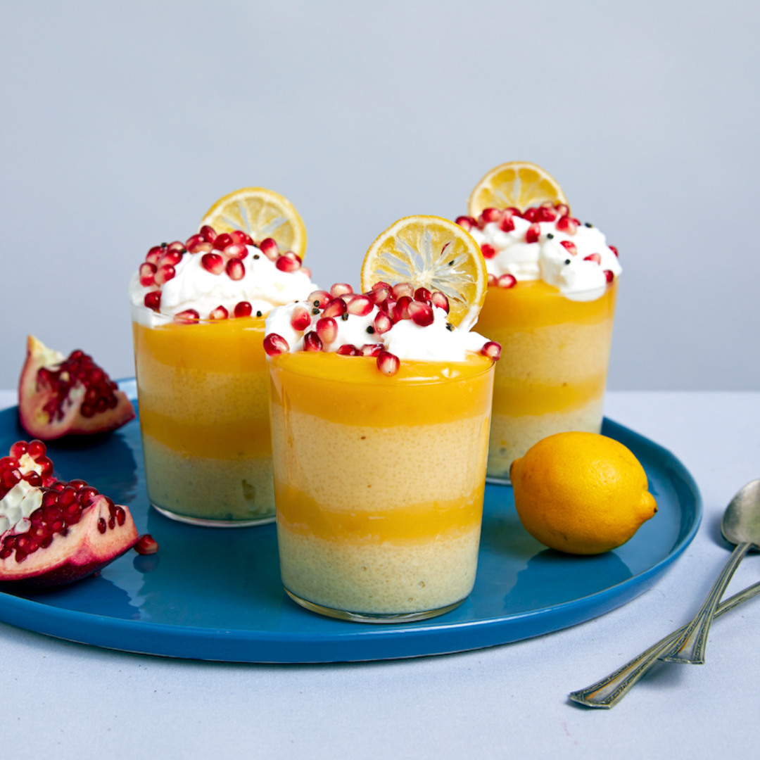 Lemon Curd Fonio Parfait