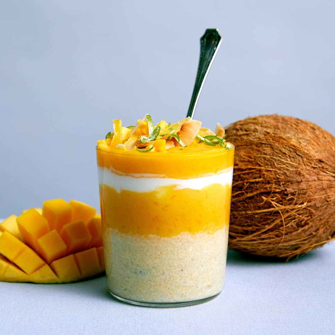 Coconut-Lime & Mango Parfait