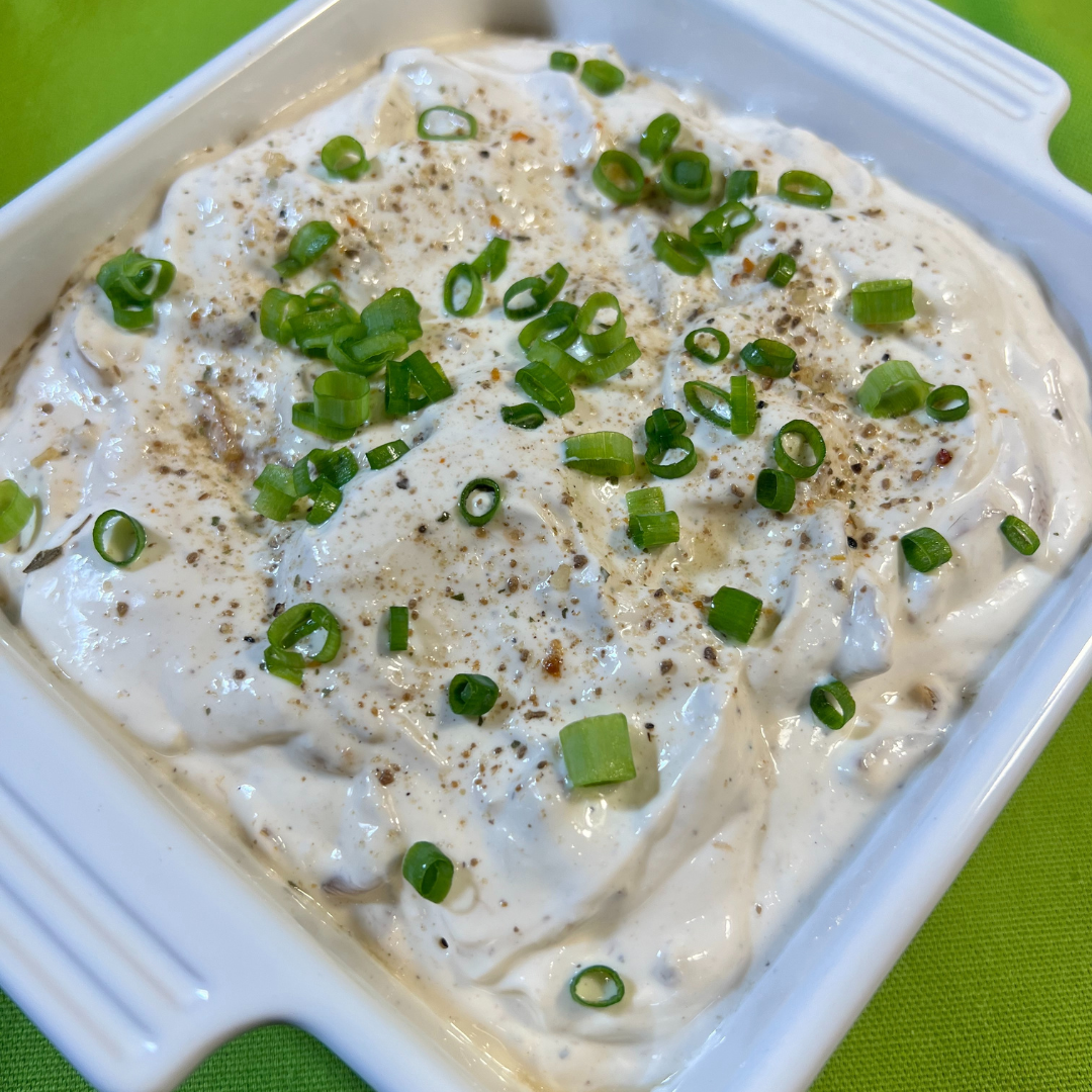 Afro-Funk French Onion Dip