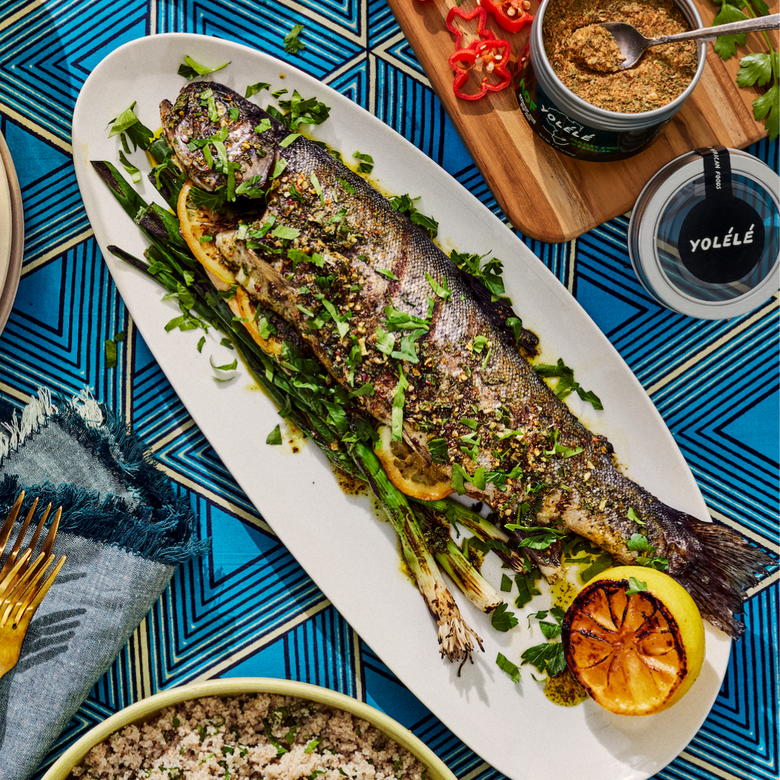 Grilled Whole Fish with Rof – Yolélé